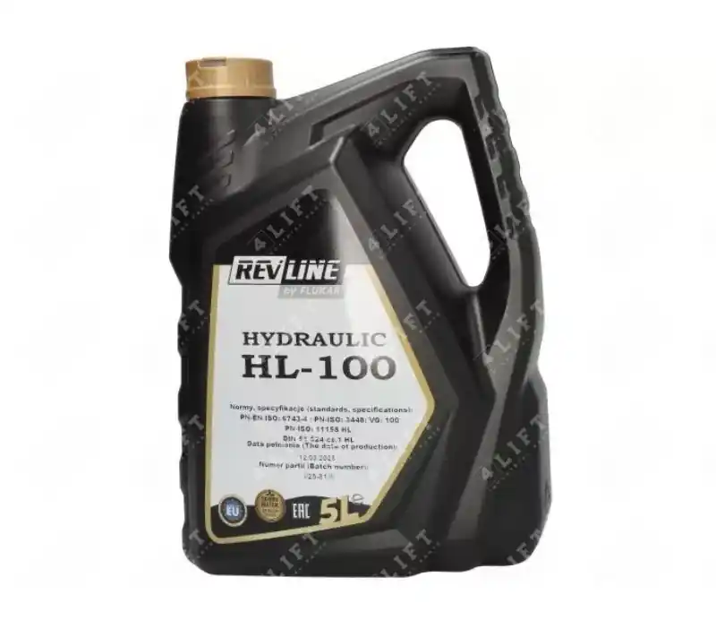 Produkt premium | Olej hydrauliczny L-HL 100 (LHL100) - 5L (5Litrów)