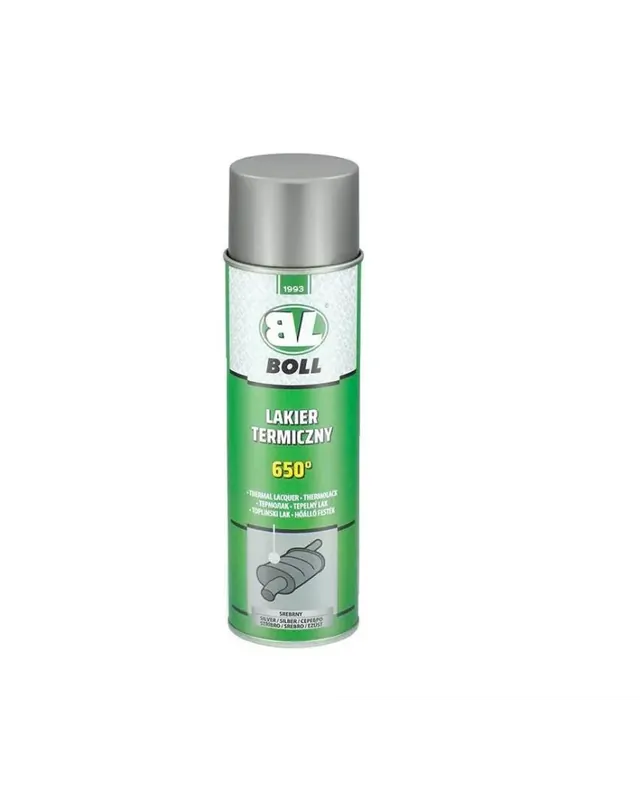 Ekspresowa wysyłka | BOLL lakier termiczny srebrny SPRAY ŻAROODPORNY