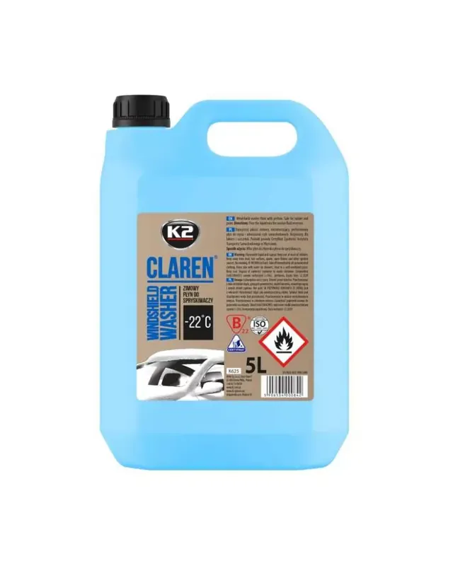 Bestseller | K2 claren -22c zimowy płyn do spryskiwaczy 5l