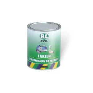Top produkt | Boll lakier strukturalny do plastiku czarny 1L