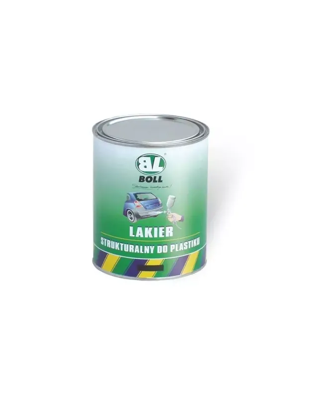 Top produkt | Boll lakier strukturalny do plastiku czarny 1L