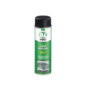 Do wyczerpania zapasów - BOLL LAKIER AKRYLOWY CZARNY MAT RALLY spray