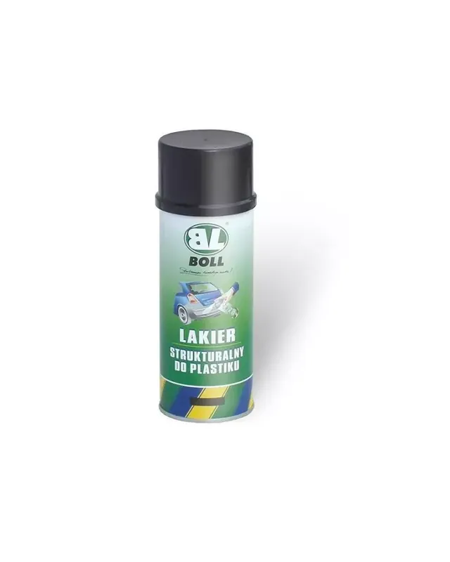 BOLL LAKIER STRUKTURALNY DO PLASTIKU SPRAY CZARNY - Nowa pozycja w ofercie