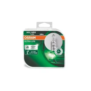 Produkt wysokiej jakości | żarówka Osram ultra life h1 12v duo 2 szt dłuższa żywotność