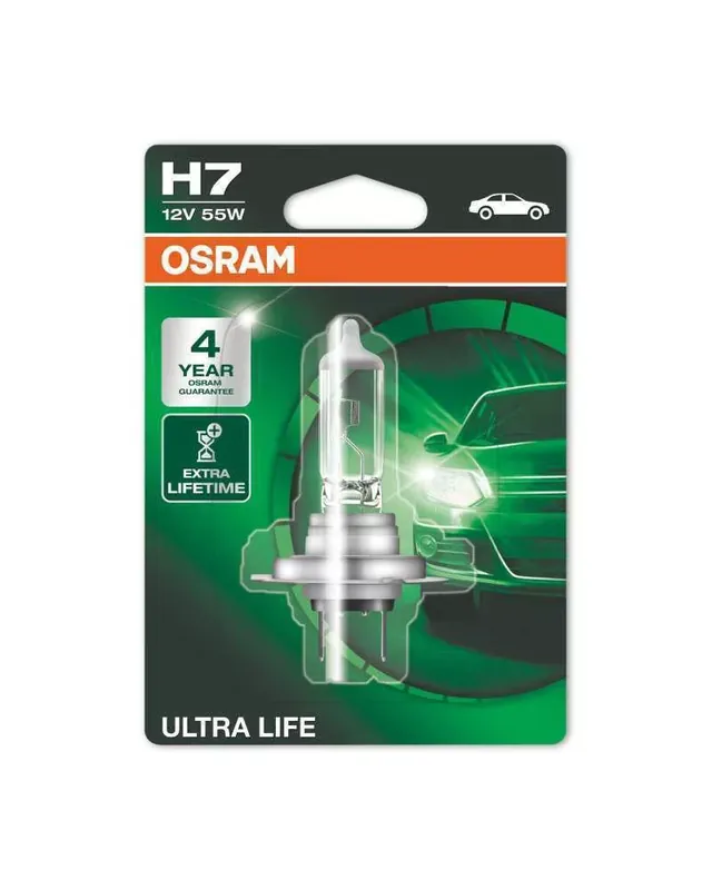 Kup dziś - żarówka Osram ultra life h7 12v dłuższa żywotność