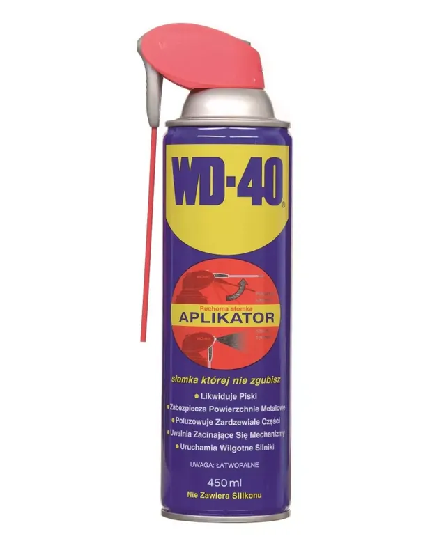 Jakość premium | WD-40 penetrator odrdzewiacz 450ml z aplikatorem