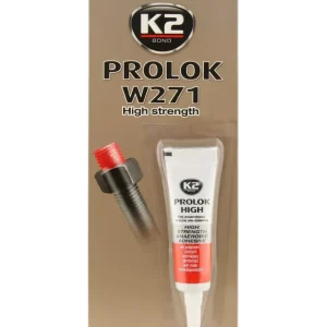 Superoferta | K2 PROLOK HIGH KLEJ DO GWINTÓW ŚRUB CZERWONY 6ML