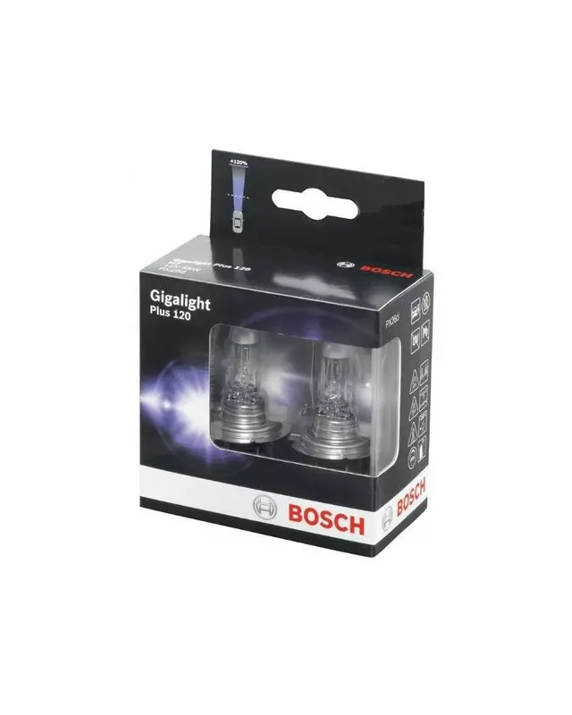 żarówka BOSCH Gigalight Plus 120% H7 12V DUO 2 szt - Okazja
