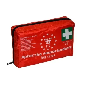 Apteczka samochodowa DIN 13164 SASZETKA | Wysoka jakość