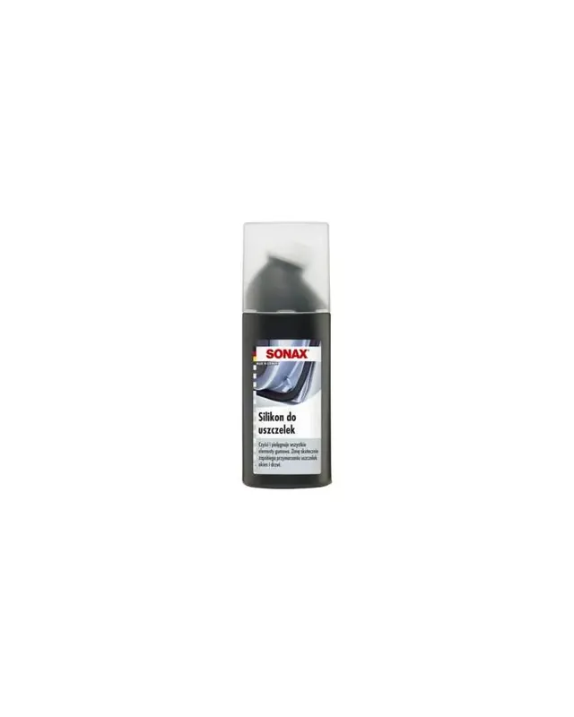 Kupuj bezpiecznie | SONAX SILIKON DO GUMOWYCH USZCZELEK 100ml gąbka
