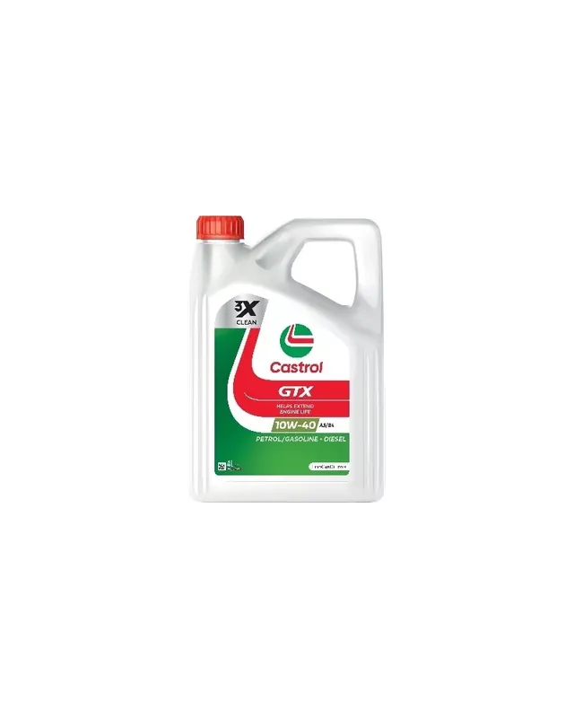 Olej 10w40 Castrol gtx ultraclean A3/b4 4l | Od ręki