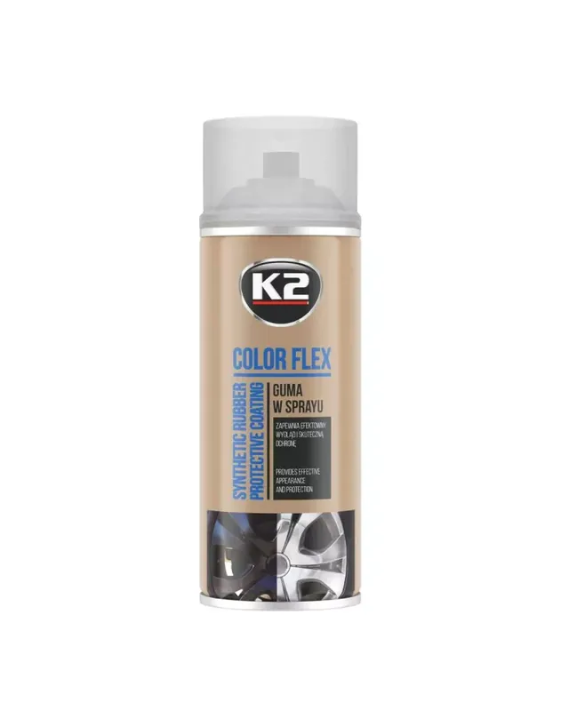 K2 COLOR FLEX GUMA W SPRAYU CLEAR PRZEZROCZYSTY | Top oferta