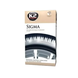 Produkt wysokiej jakości - K2 SIGMA ŻEL DO NABŁYSZCZANIA I PIELĘGNACJI OPON