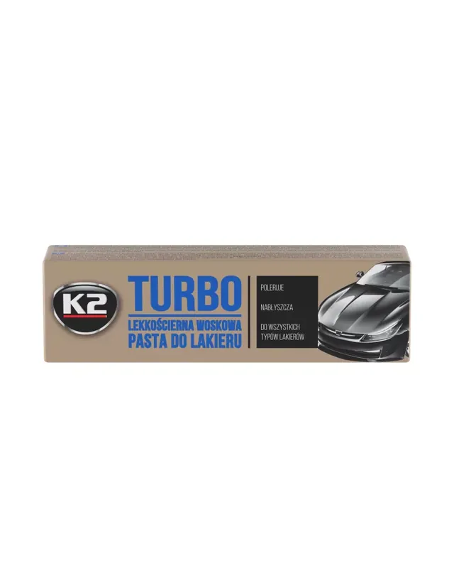 Nie czekaj - K2 TEMPO TURBO PASTA POLERSKA NANOCZĄSTECZKI 120g