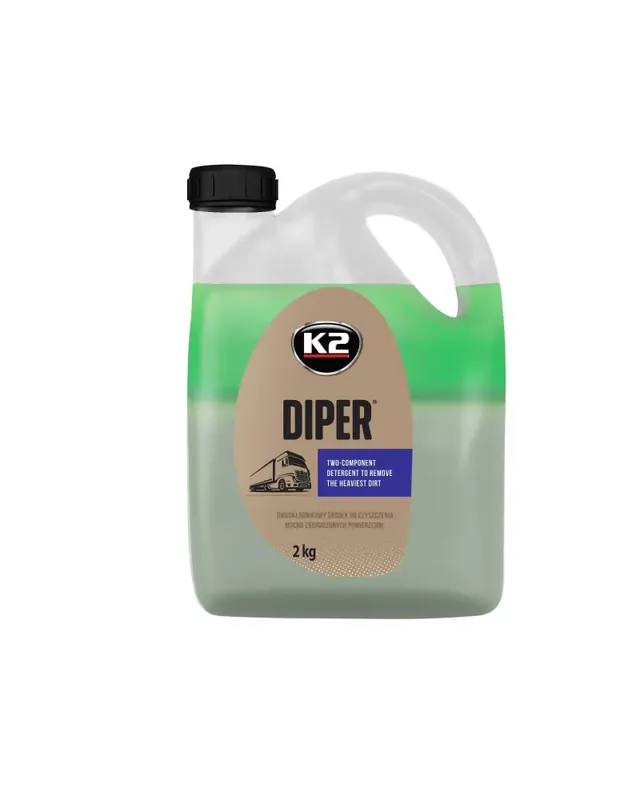 Bezpośrednio od producenta - K2 DIPER DWUSKŁADNIKOWA SILNA PIANA AKTYWNA 2L