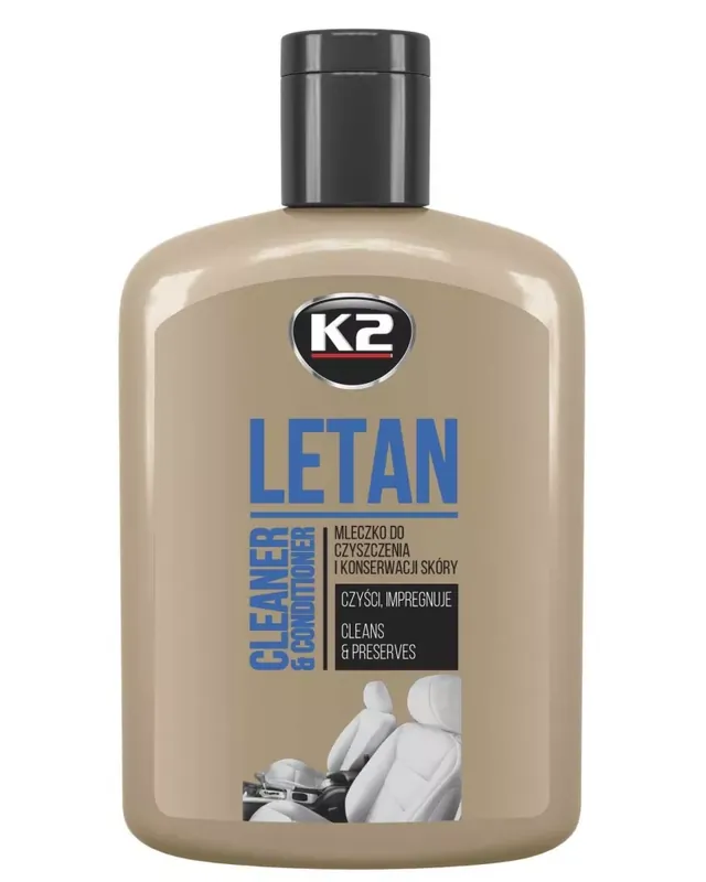 K2 letan mleczko do czyszczenia konserwacji skóry | Świetna cena