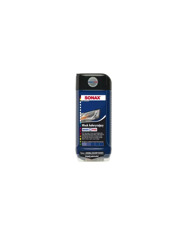 Sonax nano pro wosk koloryzujący niebieski 500ml | Sprawdź teraz