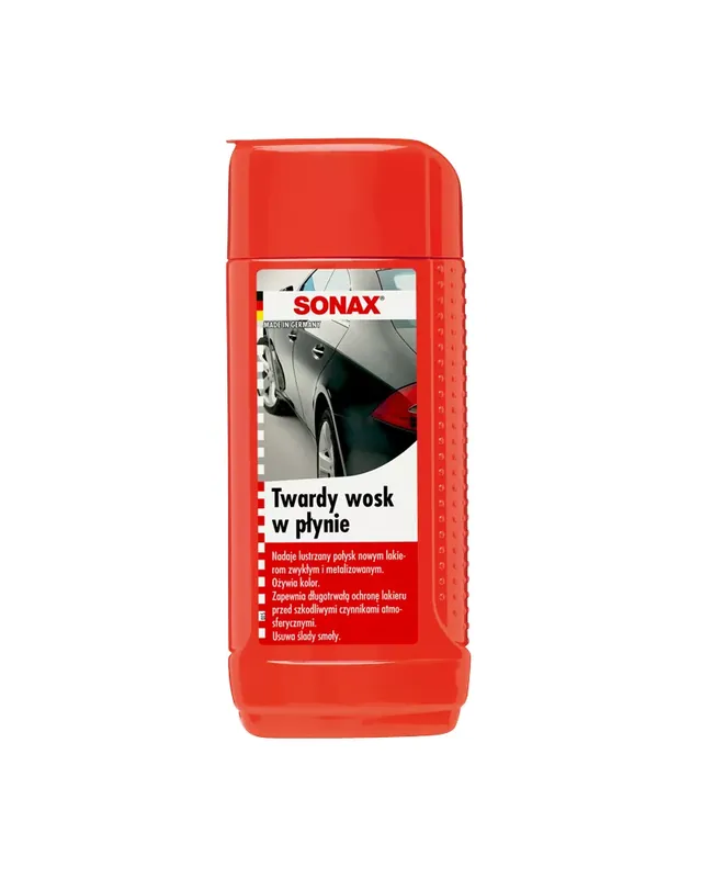 Sonax wosk twardy w płynie nabłyszcza lakier 250ml - Prosto z fabryki