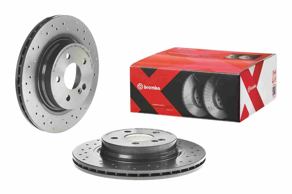 Tarcza hamulcowa BREMBO 09.A760.1X - Hit sprzedaży
