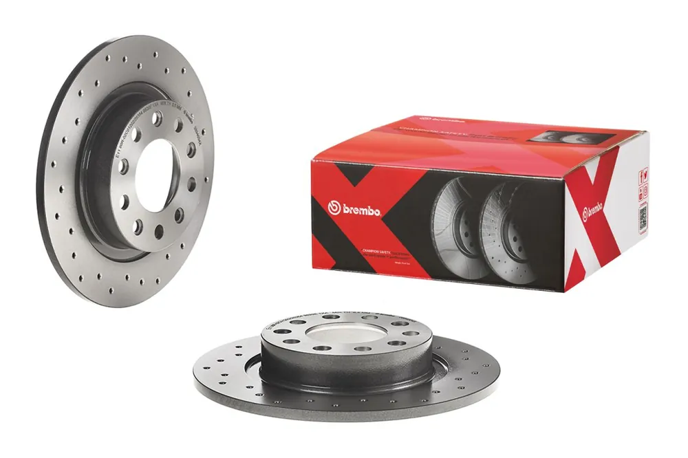 Bezpośrednio z fabryki - Tarcza hamulcowa BREMBO 08.9460.4X
