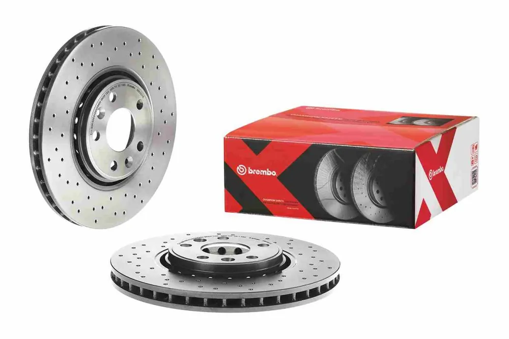 Tarcza hamulcowa BREMBO 09.B352.1X | Sprawdzony wybór