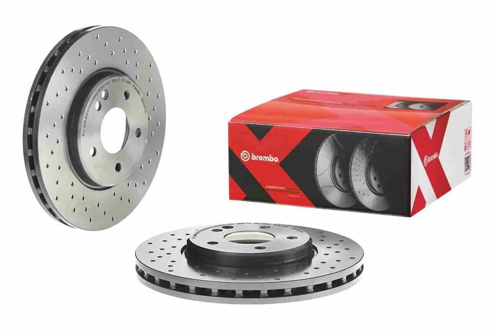Tarcza hamulcowa BREMBO 09.8304.1X - Od ręki