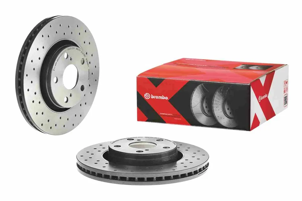Tarcza hamulcowa BREMBO 09.B043.1X - Ekspresowa wysyłka