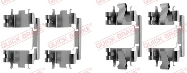 Zestaw montażowy QUICK BRAKE 109-1257 | Jakość premium