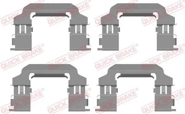 Ekspresowa dostawa - Zestaw montażowy klocka hamul QUICK BRAKE 109-0138
