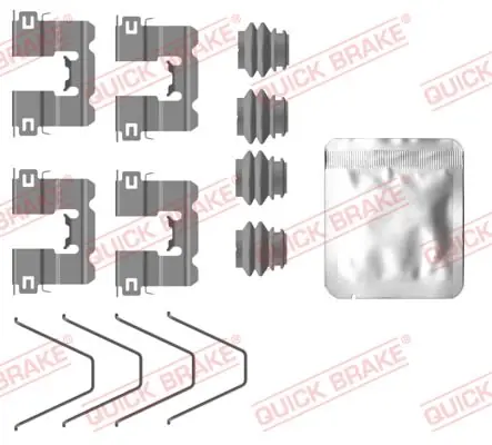 Jeszcze taniej - Zestaw montażowy klocka hamul QUICK BRAKE 109-0137