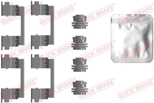 Zestaw montażowy klocka hamul QUICK BRAKE 109-0096 | Hit sprzedażowy