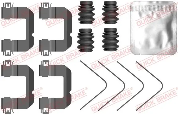Ostatnie dni - Zestaw montażowy klocka hamul QUICK BRAKE 109-0102