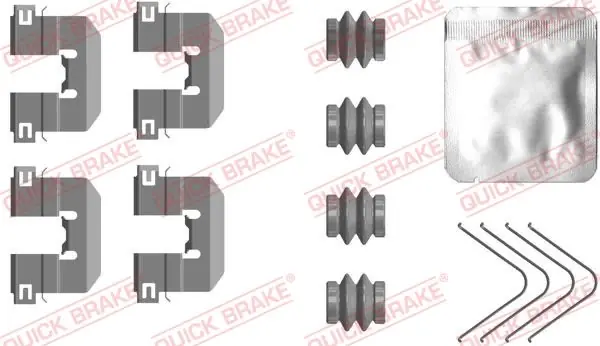 Najwyższa jakość | Zestaw montażowy QUICK BRAKE 109-0117