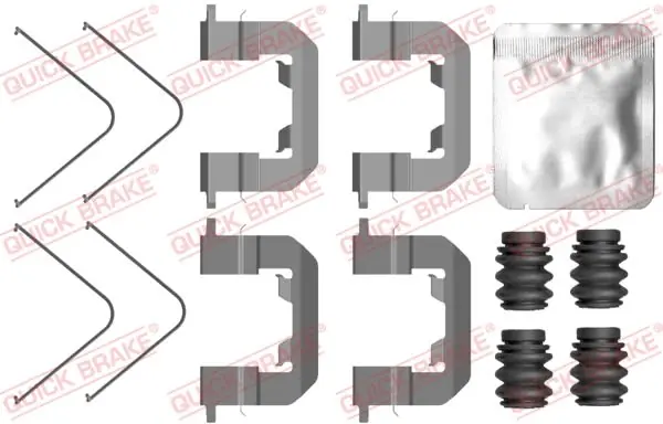 Zest instalacyjny klocków ham QUICK BRAKE 109-0123 | Okazja cenowa