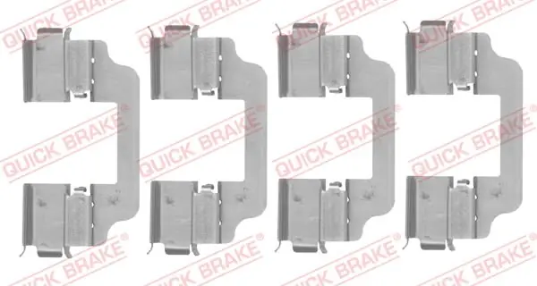 Zest instalacyjny klocków ham QUICK BRAKE 109-0153 | Nie czekaj