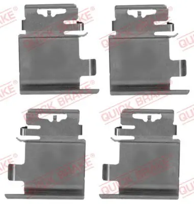 Zestaw montażowy klocka ham QUICK BRAKE 109-0142 | Zamów dziś
