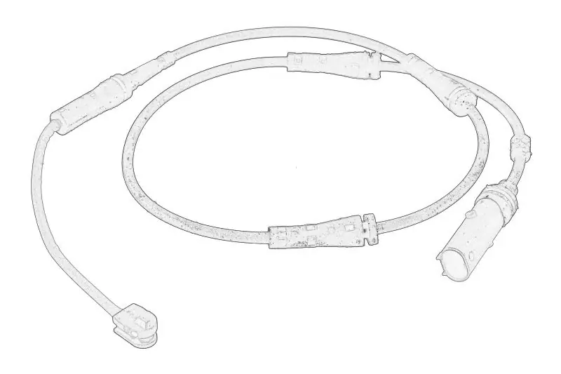 Na stanie - Czujnik klocków OE BMW 34356890791