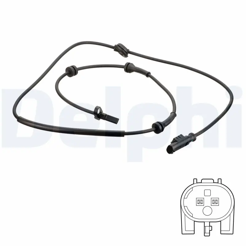 Ograniczona ilość - Czujnik ABS DELPHI SS20639