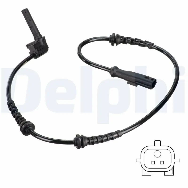 Czujnik ABS przód L/P RENAULT ESPAC DELPHI SS20820 - Wyprzedaż