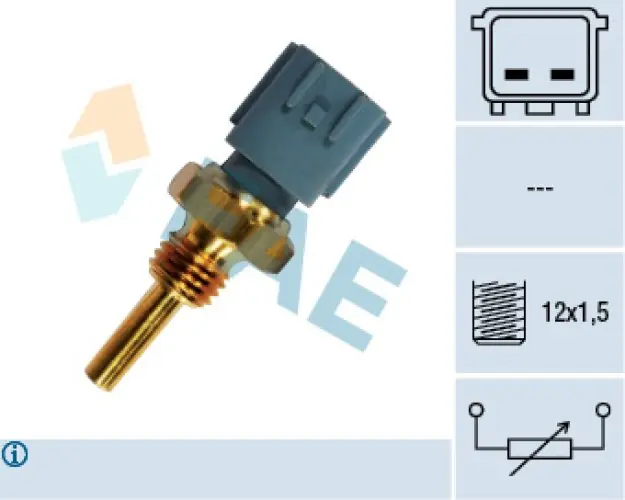 Czujnik temperatury FAE 33460 1960041 | Premium
