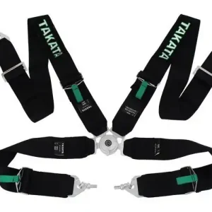 Pasy sportowe 4p 3" Czarne Takata Replica harness - Kup online