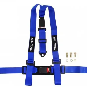 Pasy sportowe Slide 3p 2" Niebieskie Homologacja E4 | Ostatnie dni