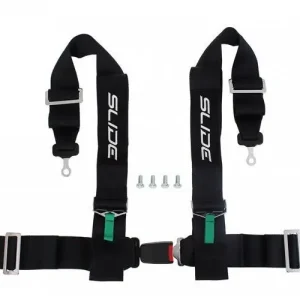 Pasy sportowe Slide 4p 3" Czarne - Świetna oferta