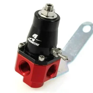 Bardzo popularny produkt | Regulator ciśnienia paliwa Aeromotive 1000HP 0.2-4 Bar 3/8" NPT Czerwony/Czarny