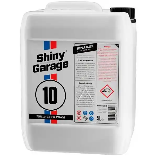 Wyprzedaż zapasów | Shiny Garage Fruit Snow Foam 5L (Aktywna piana)