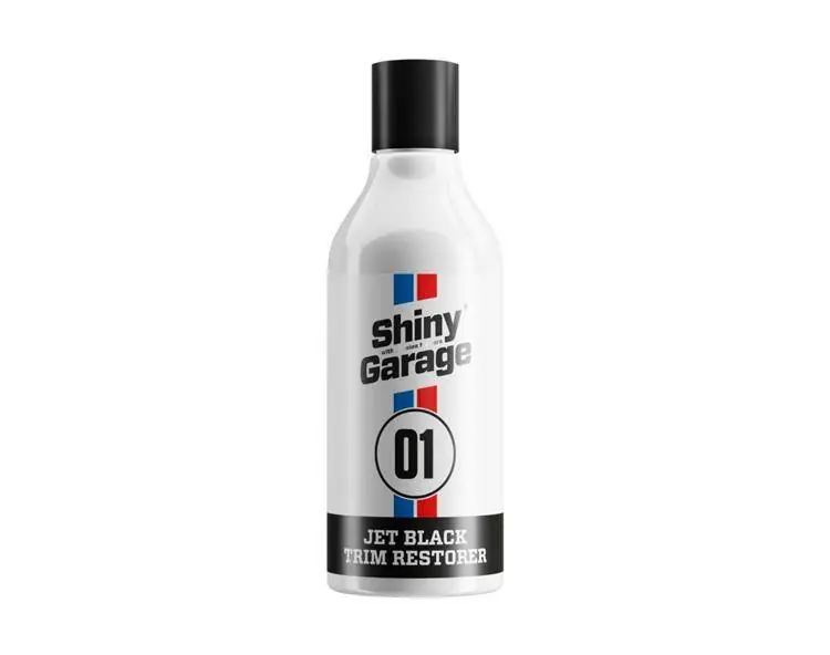 Shiny Garage Jet Black Trim Restorer 250ml (Dressing do plastików) | Jakość premium