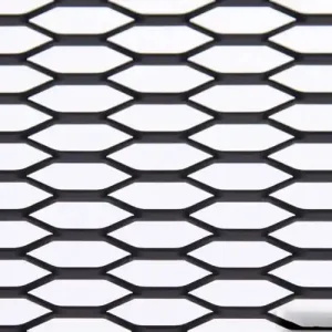 Siatka ALU Honey Comb Black 120x40cm 21x6mm | Wysoka jakość