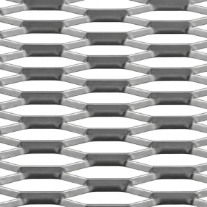 Oferta - Siatka ALU Honey Comb Silver 120x40cm 21x6mm