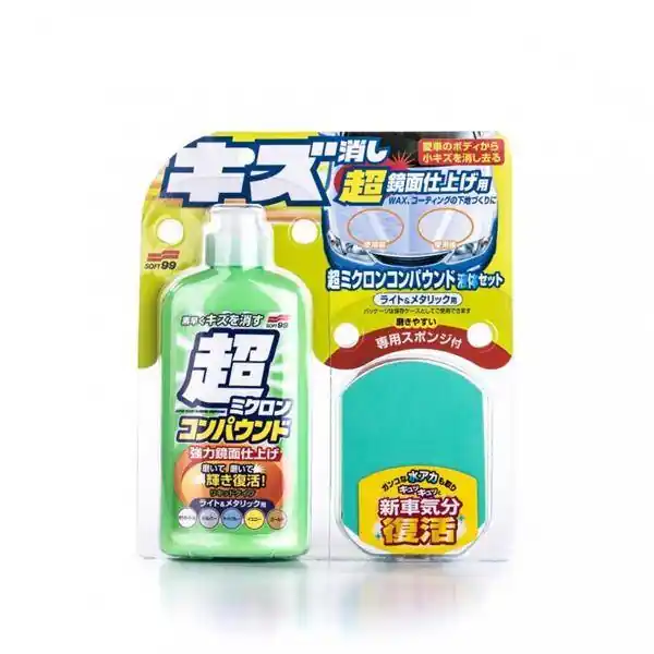 Oferta kończy się wkrótce - Soft99 Micro Liquid Compound Light 250ml (Cleaner)