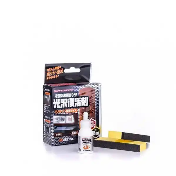 Produkt ceniony przez klientów | Soft99 Nano Hard Plastic 8ml (Powłoka na plastiki)